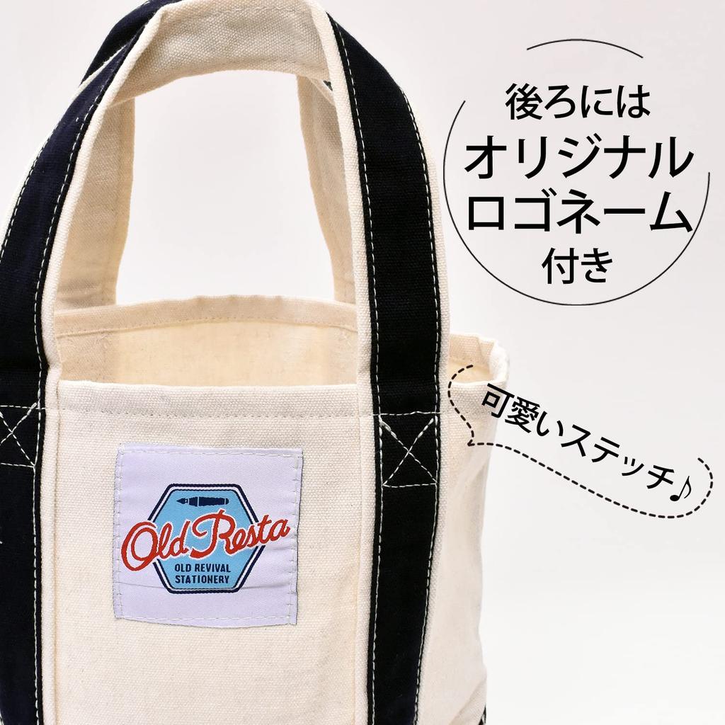 Old Resta Stationery Girls Expo Canvas Retro Tote Bag Mini Tote Kokuyo KOKUYO2