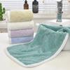 New orchid jacquard warp knitted coral fleece towel bath towel set absorbent home towel set