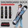 Snowboard Sleeve Thickened Wear Resistant Protective Cover Single Double Shoulder Storage Pocket For Snowboarding Outfit Storage