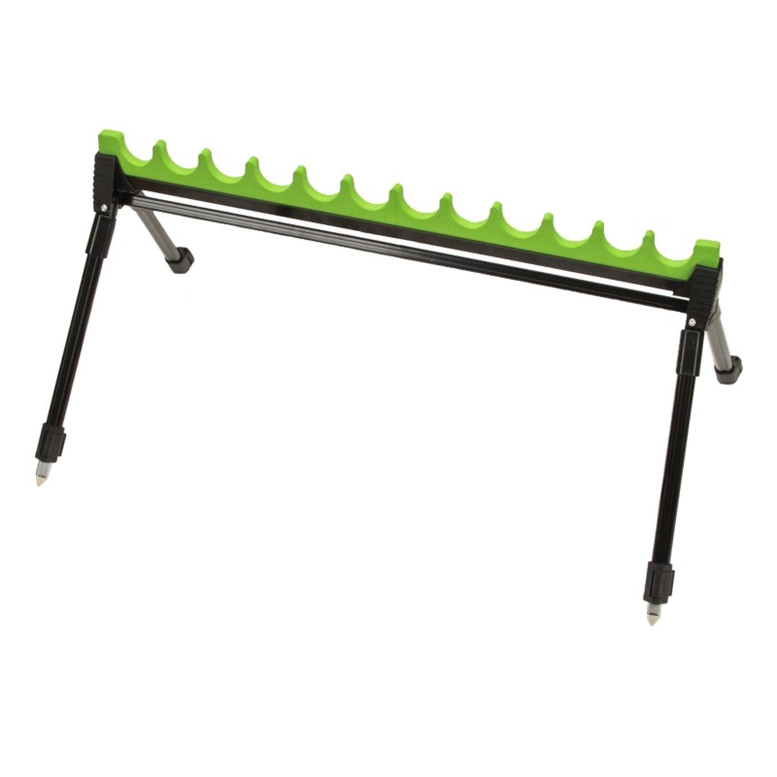 

Регулируемый 2-секционный держатель для удочки из цинкового сплава с 4 ножками 12 holes