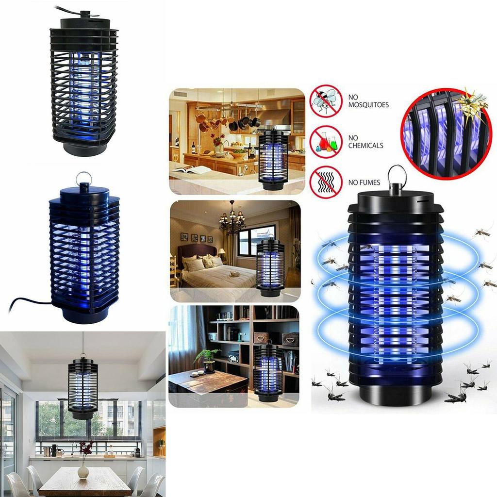 Електрична лампа-пастка для знищення комарів та комах, 110В/220В, для використання в приміщенні та на вулиці
