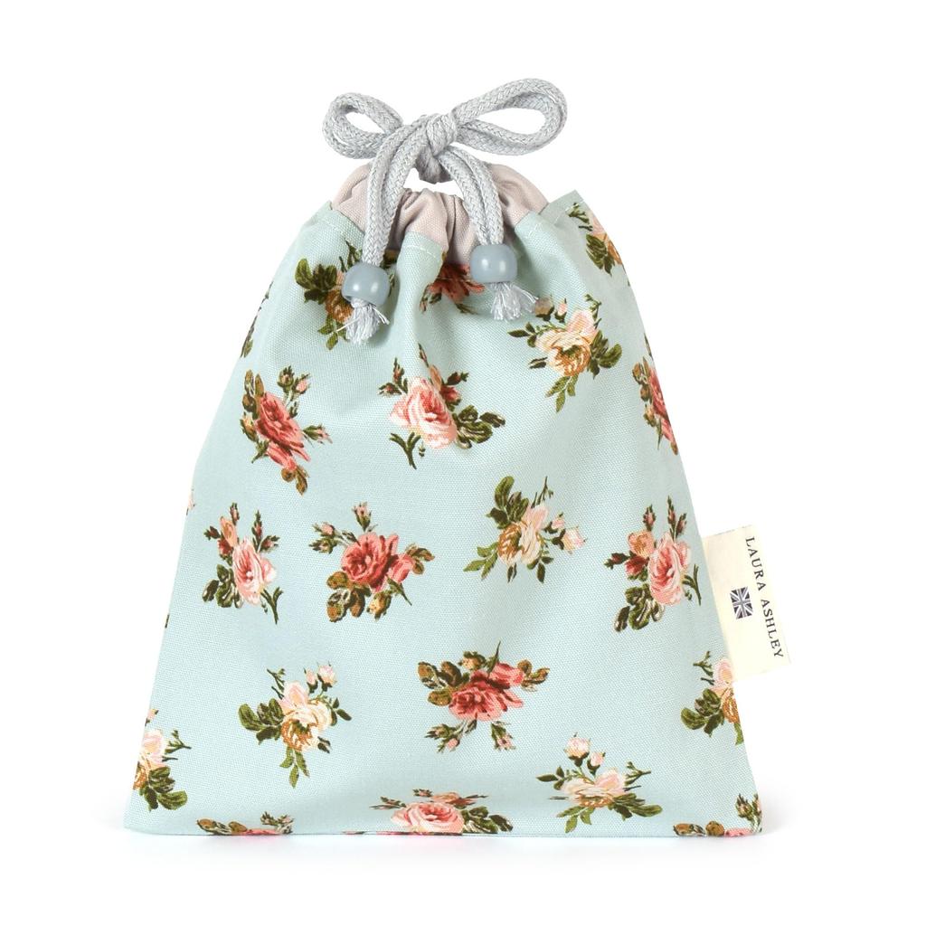 FÄRGGLAD GODISSTIL LAURA ASHLEY Dragskopåse Medium Utan Kil Skolmatspåse Ena's Garden Set om 2 Snygga Barn Dragskopåse Medium