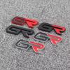 Decalcomania Emblema Lettere GR in Metallo 3D Adesivo Badge Griglia Anteriore Bagagliaio Posteriore per Accessori Moto Gazoo Racing Sport