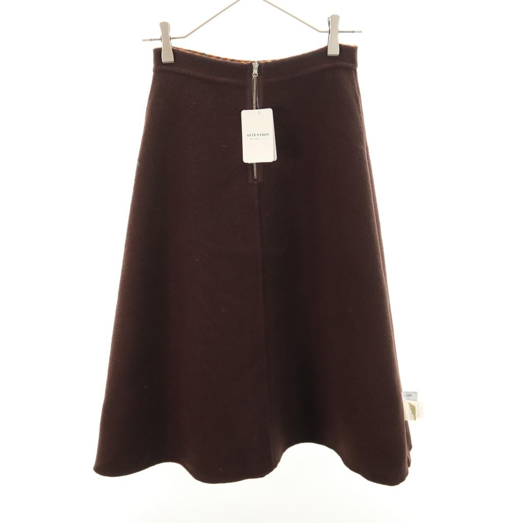 unused SLOBE IENA Check Pattern Long length reversible flare skirt 36 Women Used