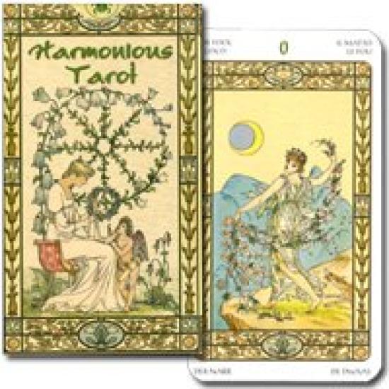 78 Tarot Fortune Telling Includes Japanese Booklet Art Nouveau Illustrations with Organic Curves and Fine Touches Cards, [Official Import] [Harmonious