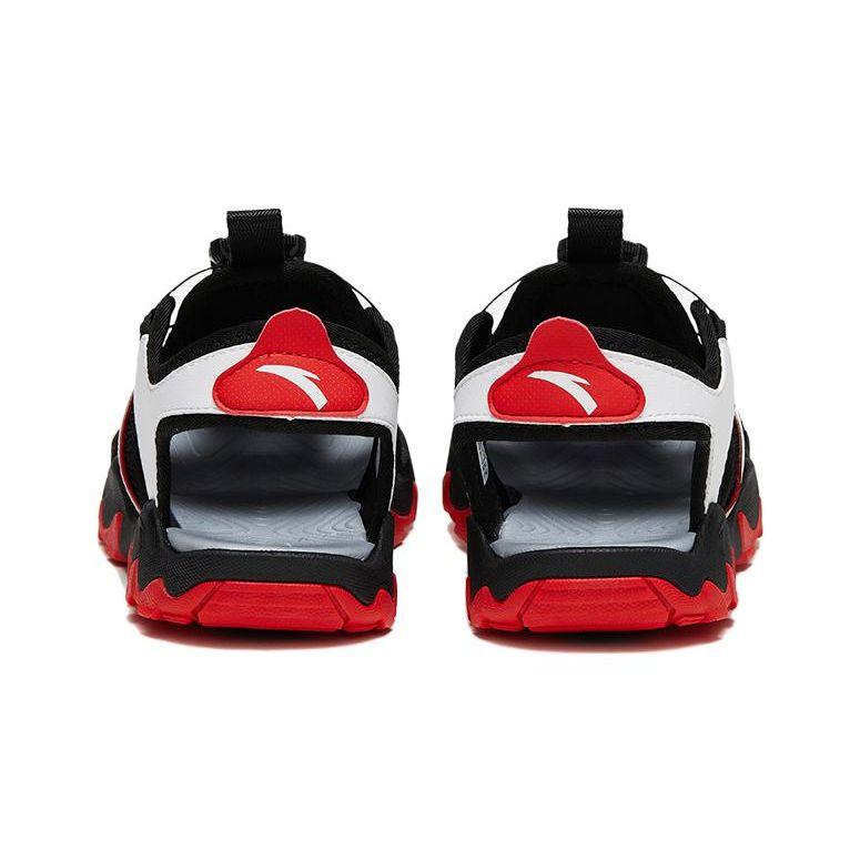 Anta Comfortable Trendy Sports Sandals Kids Footwear Black White Red A312326911-1