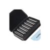 EAST TOP Harmonica Set, 7 Keys (A, Bb, C, D, E, F, G), 10-Hole Harmonica, 20 Tones, Stainless Steel Cover, ABS Case, Cleaning Cloth, Suitable for