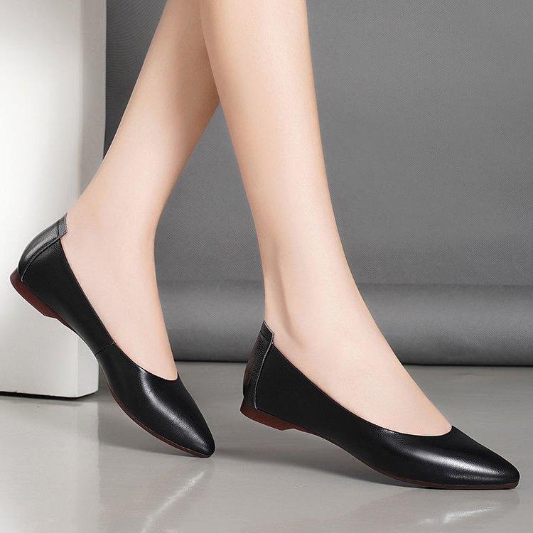 Single shoes late evening breeze temperament single shoes spring and summer new fairy wind with skirt small leather shoes