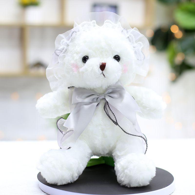 Plush Toy Doll 7 Inch Grab Machine Lolita Bear Doll Rag Doll Girl Birthday Gift Doll