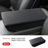 Car Center Console Armrest Pad  For Tesla Model 3 Highland / Model Y Juniper ABS Armrest Box Protective Cover Auto Accessories