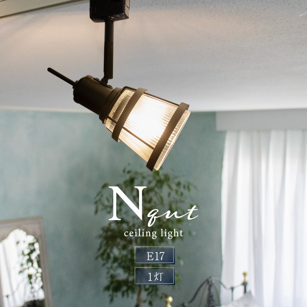 Ampoule Nqut Ceiling Light, Single Light, Black, Modern Glass, Bulb Sold Separately