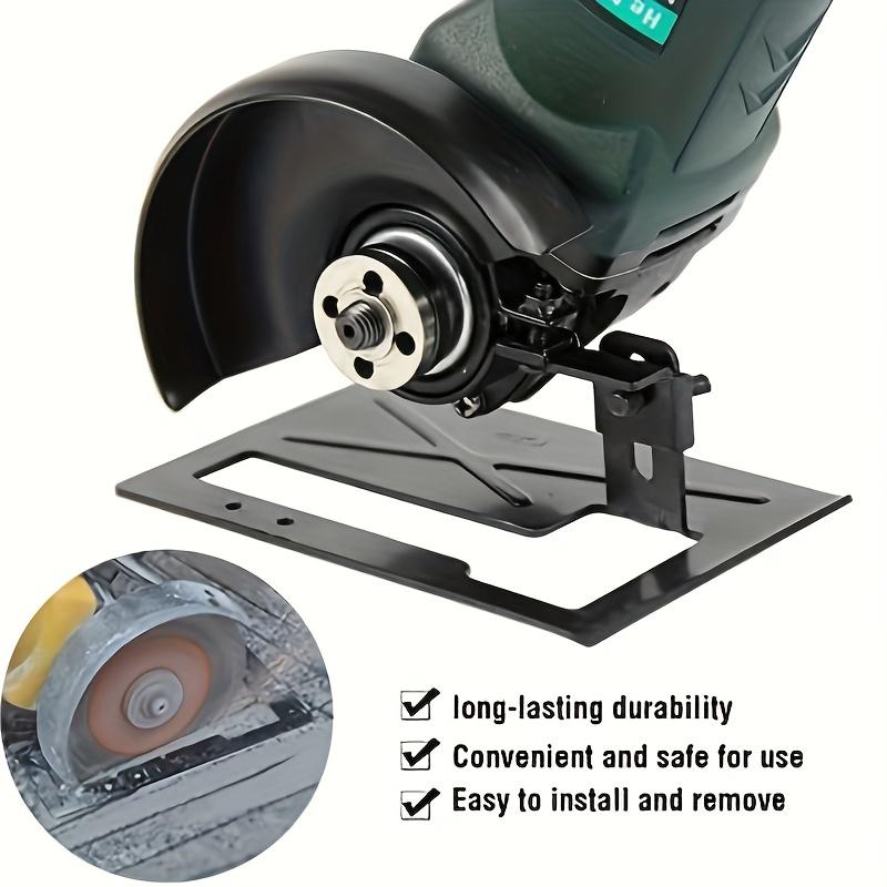 Cutting Bracket Protective Cover for Angle Grinder, Angle Grinder Tool Include Angle Grinder Stand and Protective Shield Cove
