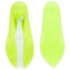 Heat Resistance Long Synthetic Hair Layered Anime Straight Hairpiece  Costume