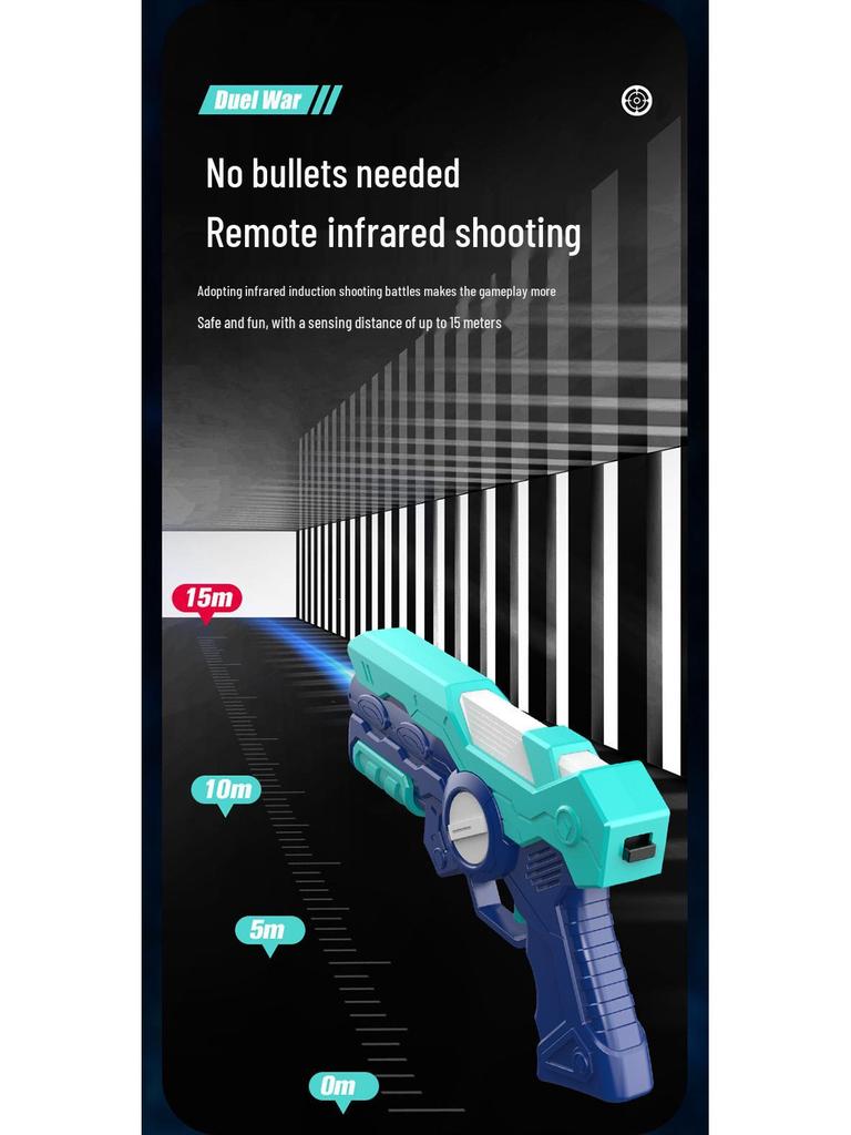 Laser Battle Toy Gun Set for Parent-Child Interactive Play