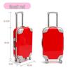 Compact Trolley Case: Portable Desktop Storage for Cosmetics, Eyelashes, and Ornaments – Large Capacity, Durable, Solid Color.