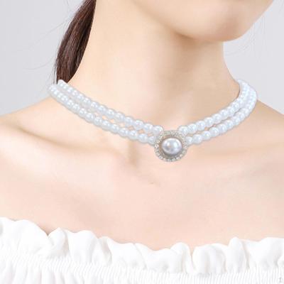 Brudesmykkesett Rhinestone Trendy Bærbar Dame Bryllupskjole