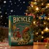 Fahrrad-Adventskalender 2025 Mit 24 Stück Fahrrad-Anhängern Festliche Feiertage