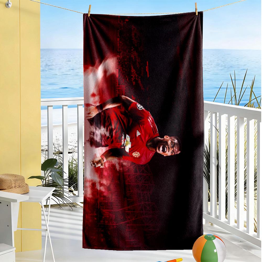 Man Player Celebrates Beach Towel High Absorbency & Quick-Dry Comfortable Lightweight