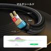 UGREEN Audio Conversion Cable 3.5mm Mini Plug To 6.35mm Standard Plug Male To Male Stereo Cable 1m