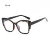 Retro Colorful Leopard Cat Eye Women TR90 Glasses Frame Clear Anti Blue Light Men Optical Eyewear Eyeglasses