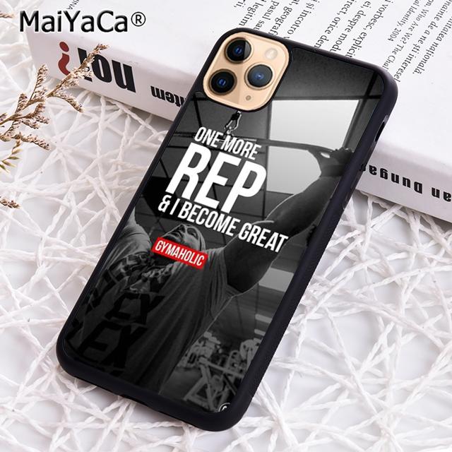 Gym Motivational Fitness Phone Case For iPhone 17 Air 16 Pro Max 15 14 Plus 12 13 Shell Cover Coque