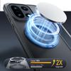 360° drehbarer magnetischer Metallring-Ständer Handyhülle für OnePlus 15 6,78 Zoll durchsichtige mattierte stoßfeste Hülle Coque Fundas