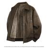 Men S Pu Leather Fleece Lined Warm Casual Jacket