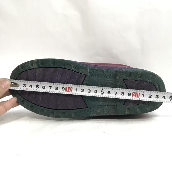 USED/L.L.Bean Insulated Rubber Snow Rain Boots Pink Size 23.024.0cm