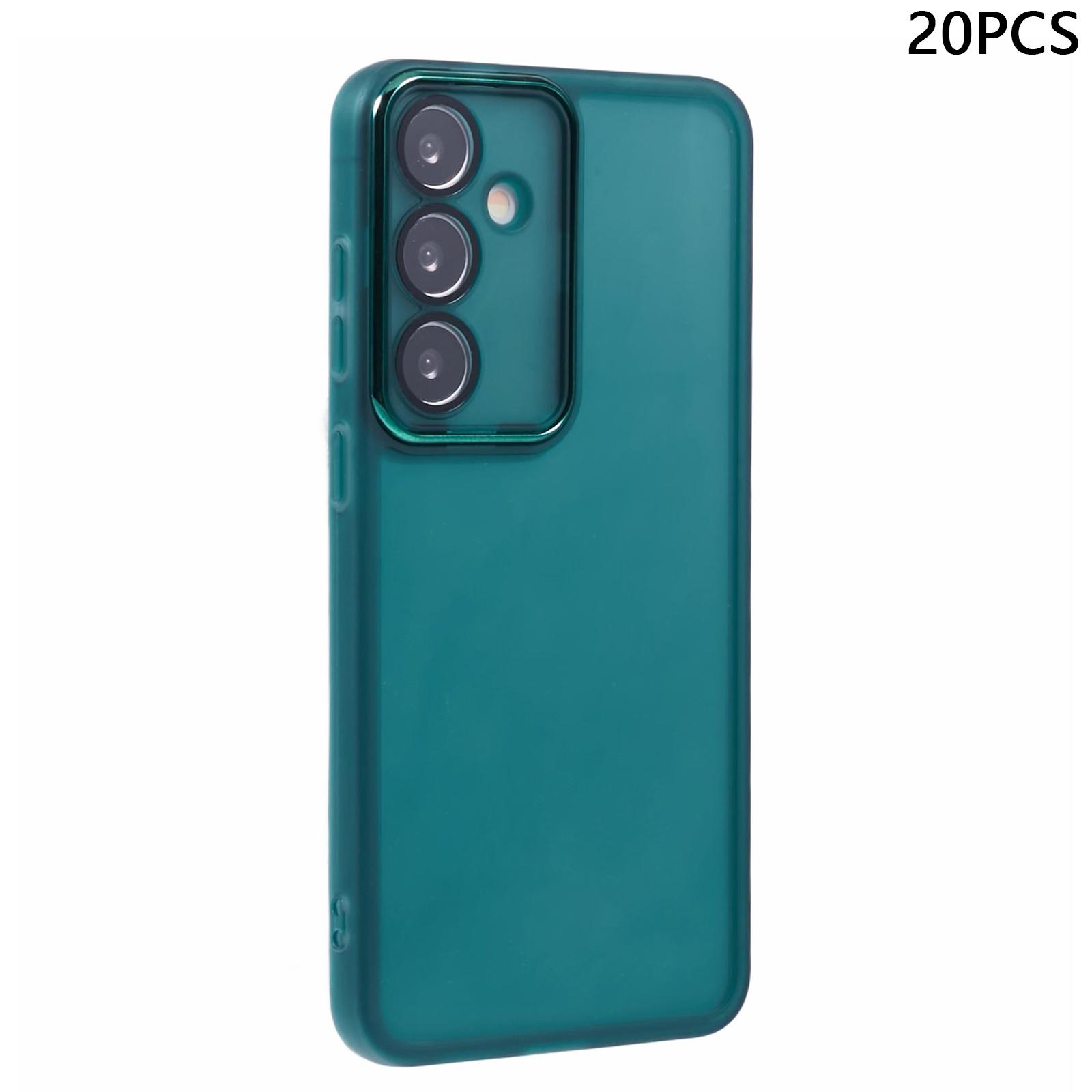 

Bulk Purchasing 20Pcs For Samsung Galaxy A54 5G Case Electroplated Camera Frame TPU Phone Cover Precise Cutouts
