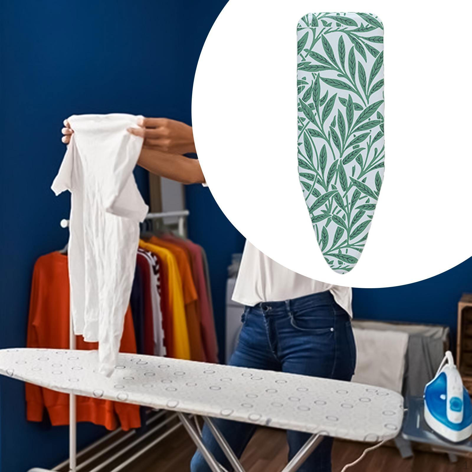 

Жаростойкий, дышащий чехол для гладильной доски с дополнительной подкладкой для аксессуаров. 130cmx49cm