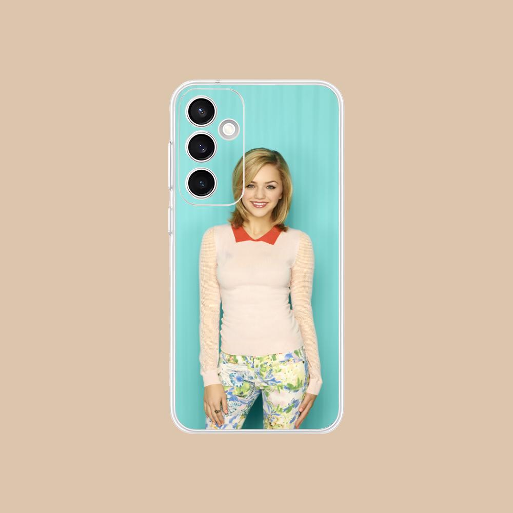 Oana Gergory Mobile Phone Case for Samsung Galaxy S25 S24 S23 S22 S21Plus FE Ultra Clear Colorful Cover Luxury Pretty