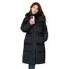 2025 New Bread Jacket Down Cotton Jacket Cotton Clothes Female Students Winter Thickened Long Hooded Jacket