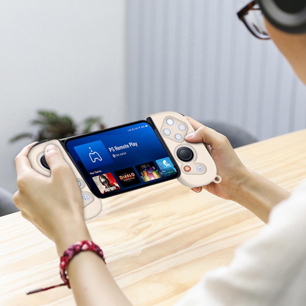 Silicone Handle Protective Case Anti-Slip Grip Case Cover Anti-Scratch Controller Skin for Backbone One Mobile Gaming Controller