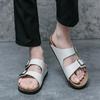 Mode Half Drag Street Persönlichkeit Herrenschuhe Herren Casual Walking Schuh All-Match Flats Strand Hausschuhe Herren Slip-on Schuhe