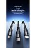 PD240W Multi-Device Super Fast Charging Cable: 3-in-1 for Phones, Tablets, Laptops & 5-in-1 Car Charger