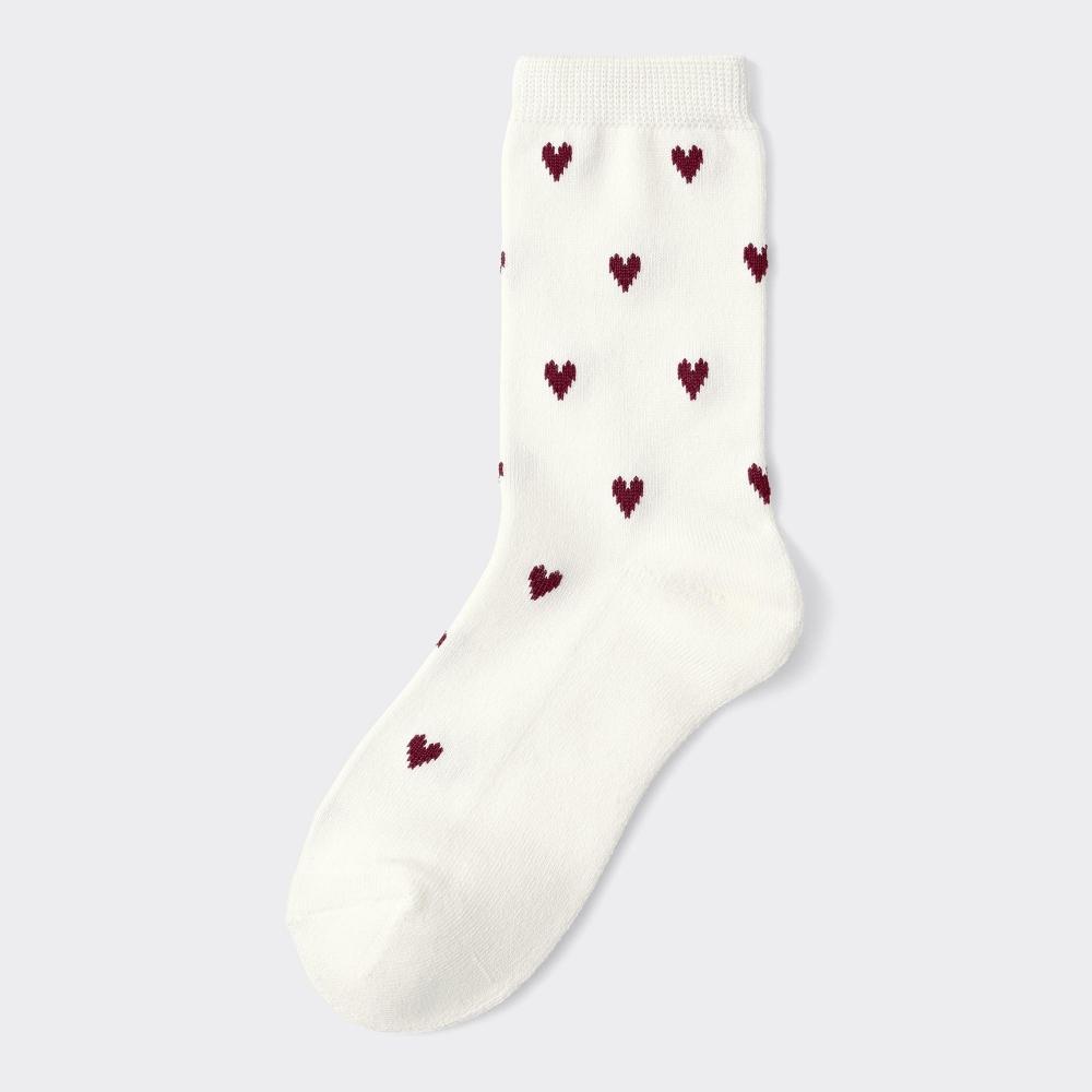 

Носки Gu By Uniqlo Style с подогревом и ворсом в форме сердца 01 OFF WHITE/ONE SIZE