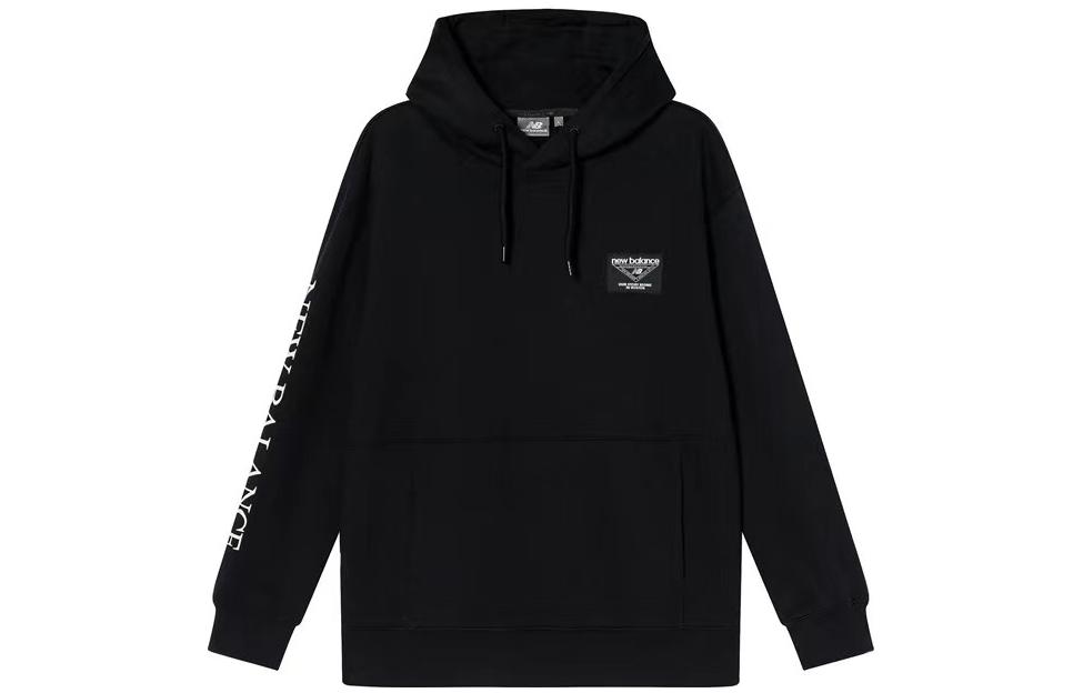 

New Balance Sweatshirts Men s Black Hooded Moderate Regular NC943021-BK M