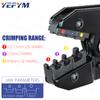 Crimping Tool For Insulated Electrical Connectors - Ratcheting Wire Crimper - Wire Crimp Tool 22-10 AWG(0.5-6mm)