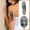 12 Stück Temporäre Tattoos Realistische Temporäre Tattoos Blumen Kolibri Uhr Für Erwachsene Arm Oberschenkel