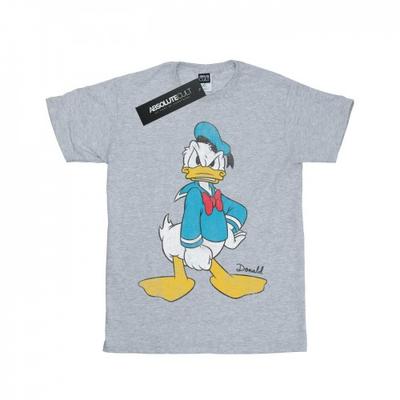 Girls Donald Duck Angry Cotton T-Shirt