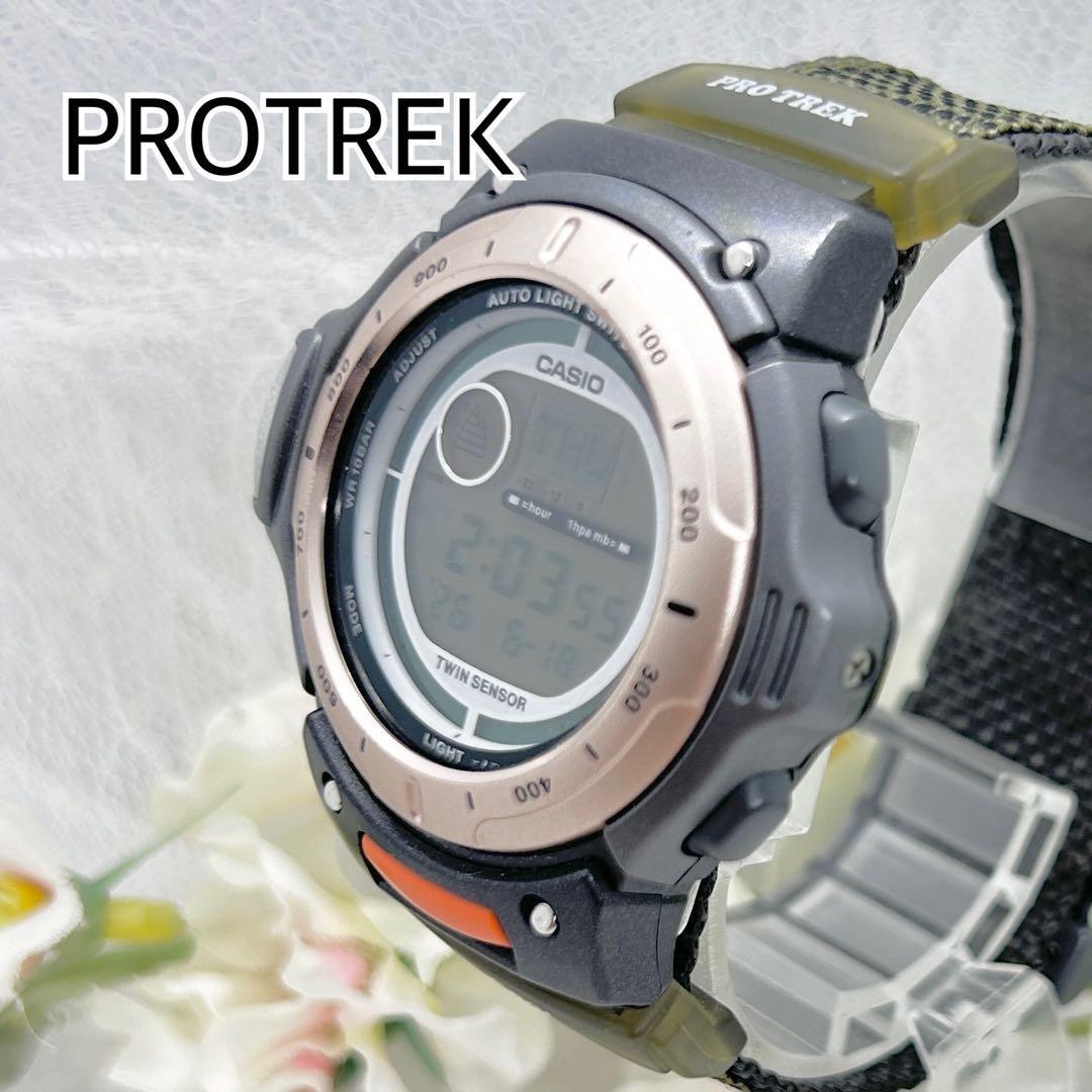 Used Good condition 1998 CASIO PROTREK Ley PRL-21 Working item