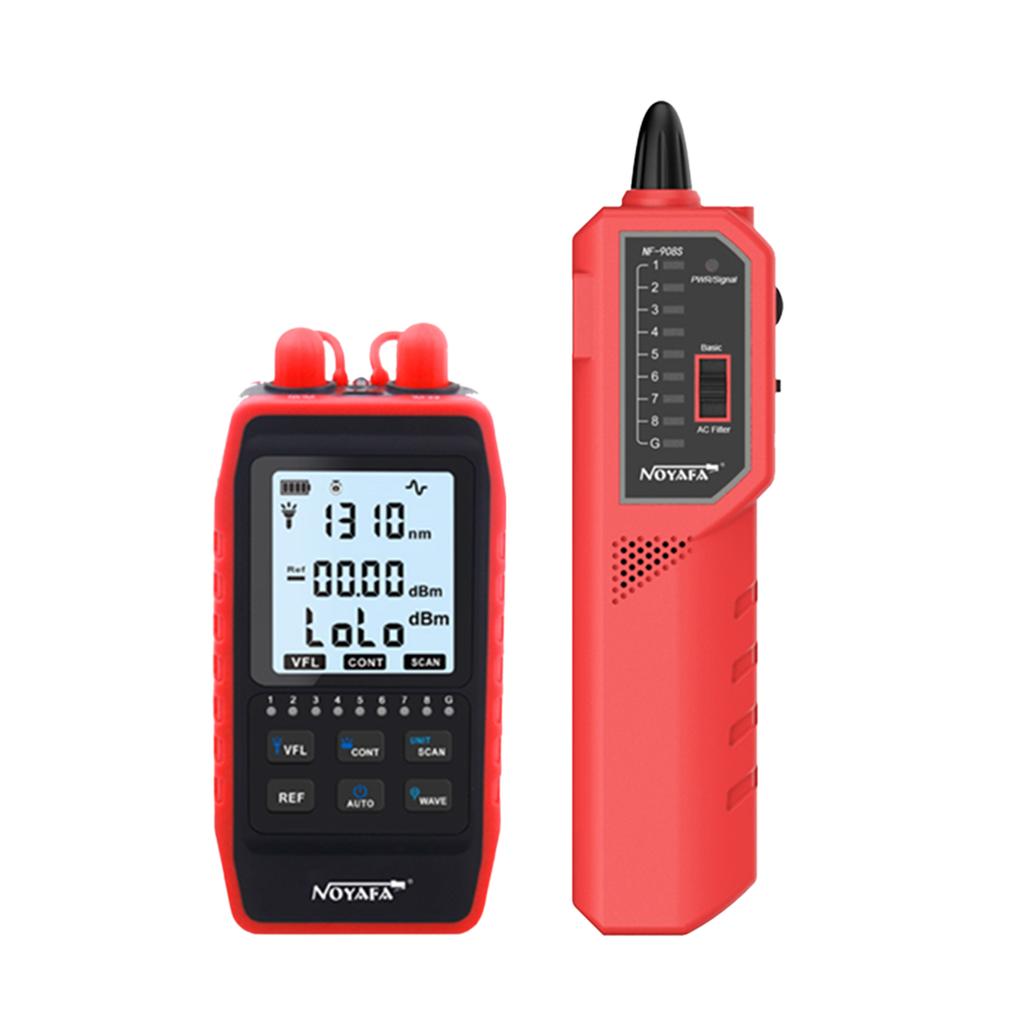 NOYAFA NF-908S Multifunction Optical Power Meter & Network Line Finder Cable Wire Tracker OPM