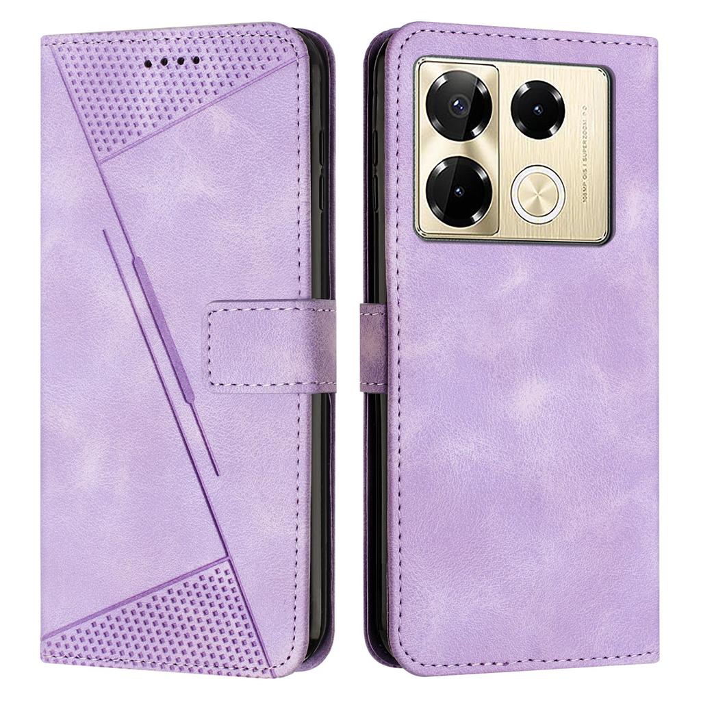 Dream Triangle Kožená peňaženka puzdro na telefón s funkciou stojana.Séria Infinix.Hot 9,Hot 10,Hot 11,Hot 12,Infinix Hot 30,Infinix Hot 40 Pro,Zero 40...