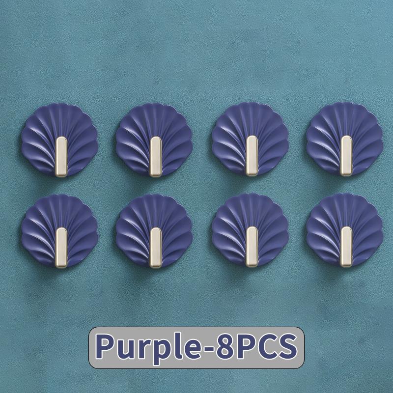 

8шт крючки без отверстий крючки прихожая спальня мощные липкие крючки многофункциональные прозрачные крючки гостиная кухня хранение