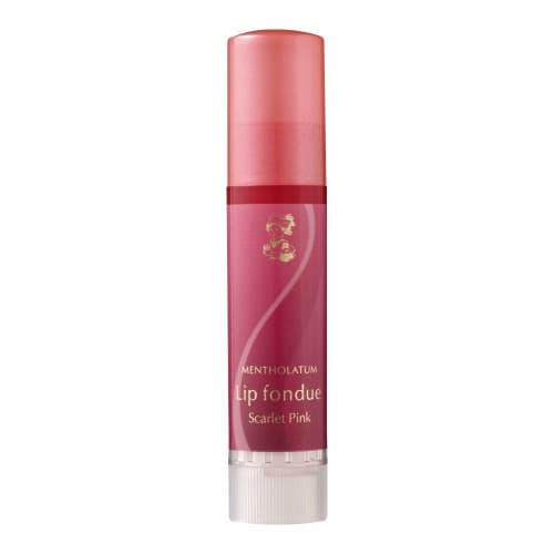 Mentholatum Lip Mentholatum Lip Fondue Scarlet Pink 4.2g