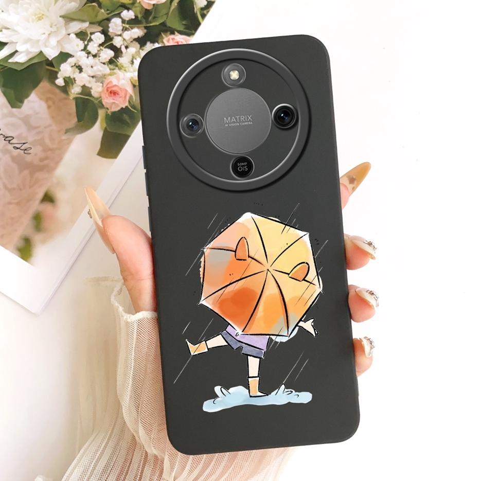 For Honor Magic 8 Lite Case Honor X9d MTN-NX1 Cute Dog Panda Cartoon Cover Silicone Case For Honor X70 X 70 HonorX9d Soft Fundas