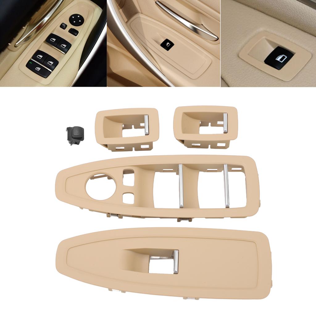 Car Button Panel Trim Cover Replacement for 1 3 4 Series F20 F30 F31 2012‑2019
