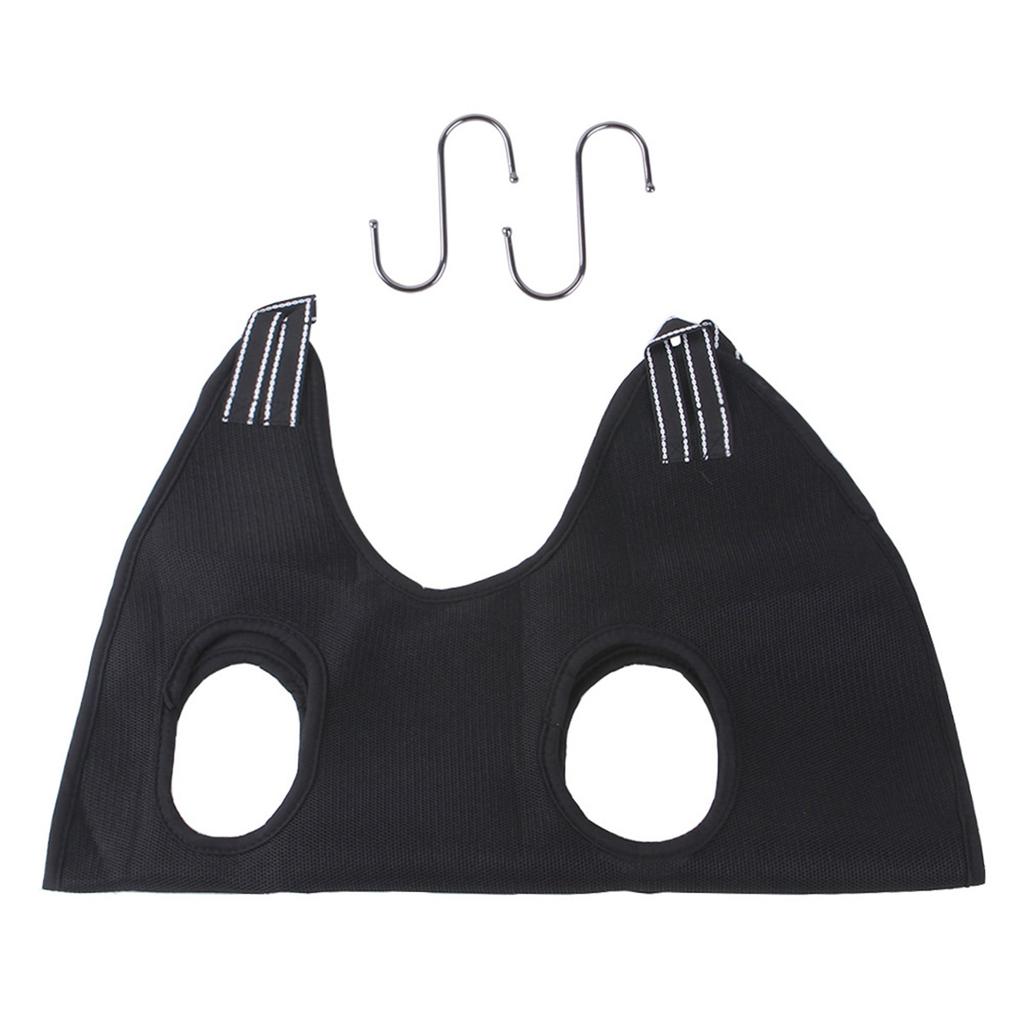 Small Medium Pet Grooming Hammock Durable Nylon Fabric with Metal Hooks for Cats and Dogs Support and Comfort During Grooming Sessions