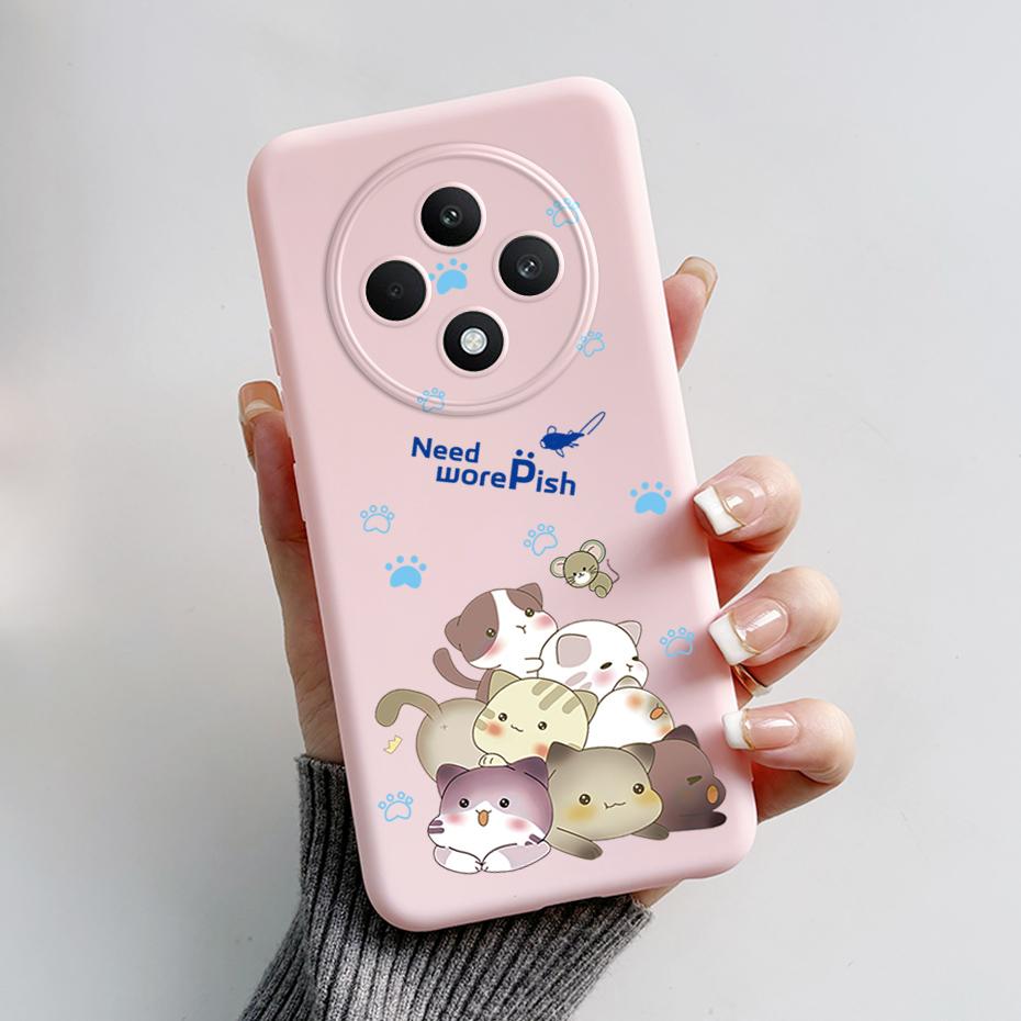 For OPPO Reno 12 FS 5G Case Bear Frog Silicone Soft Phone Cover for Oppo Reno 12 F Cases Reno12 FS Reno12FS 12 F 12F 12FS 4G 5G
