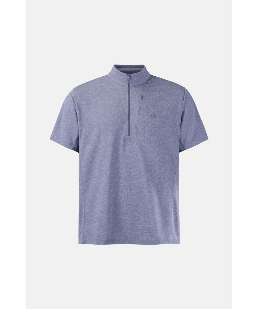 Koolongseupocheu Men'S Moss Dry Basic Zip-Up Short Sleeve T-Shirt Jwtcm26251Gbu